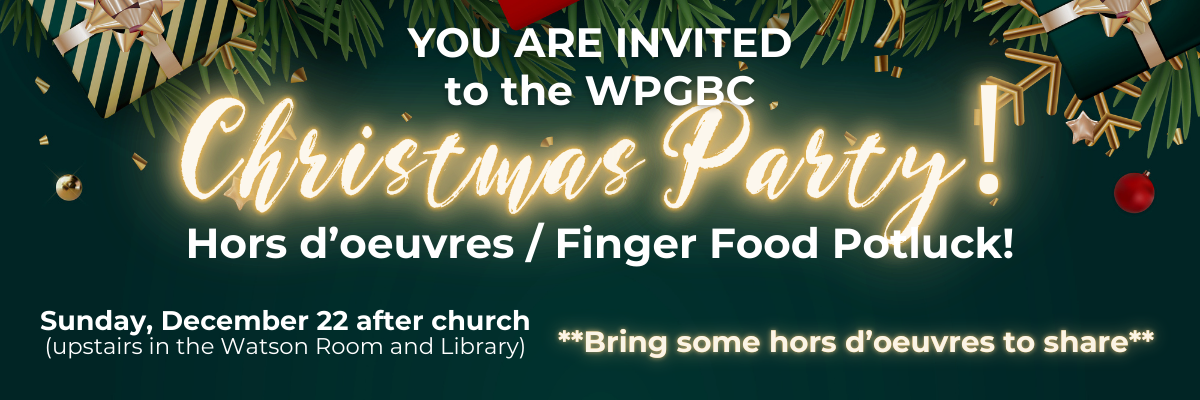 WPGBC Christmas Party