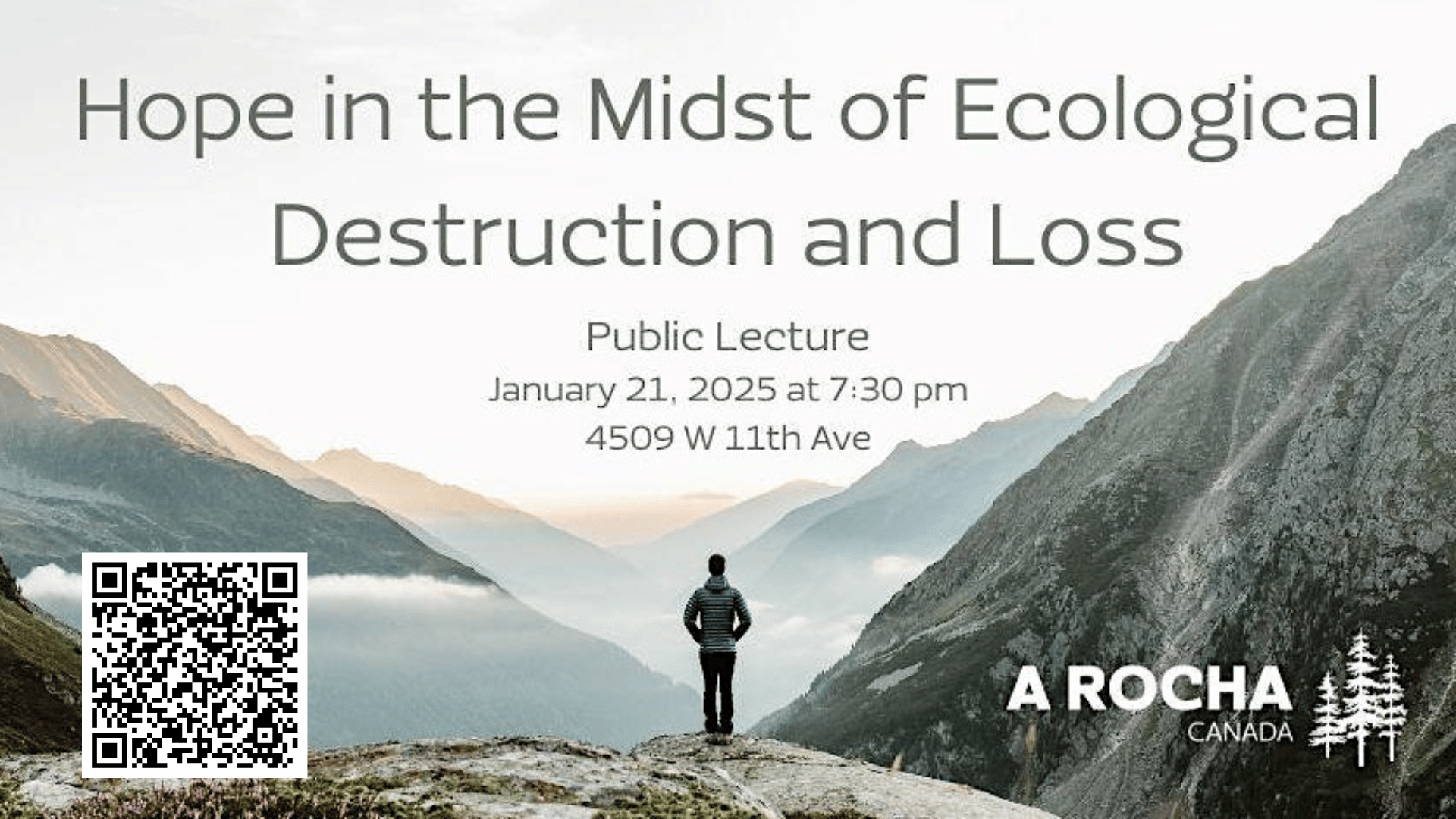 A Rocha Public Lecture