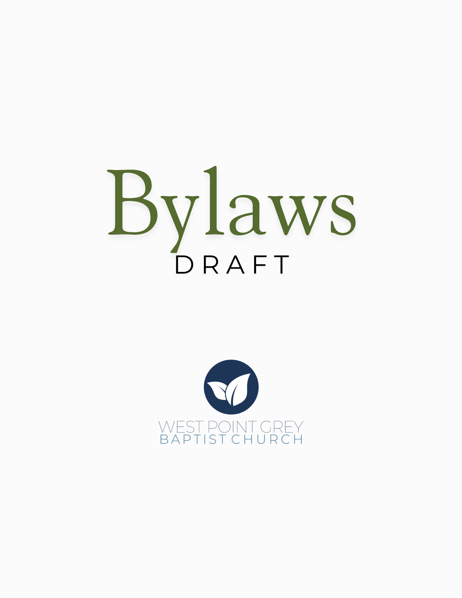 WPGBC Bylaws draft